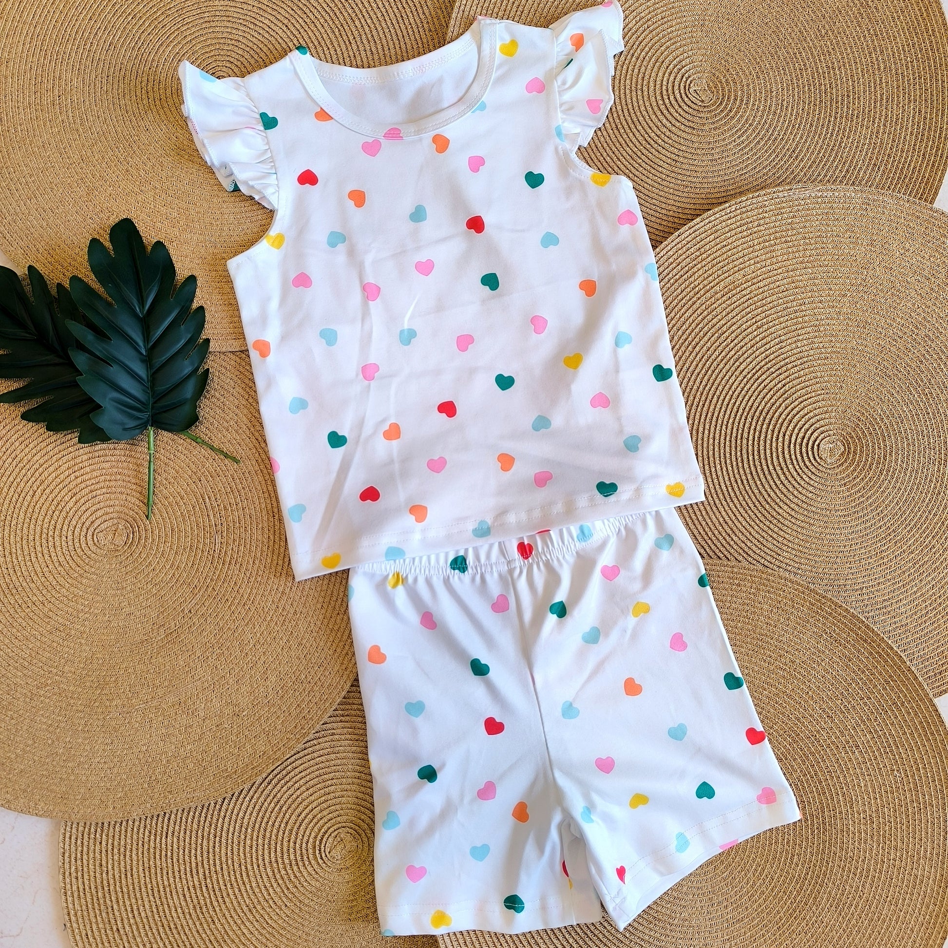 Hearts Cotton Set