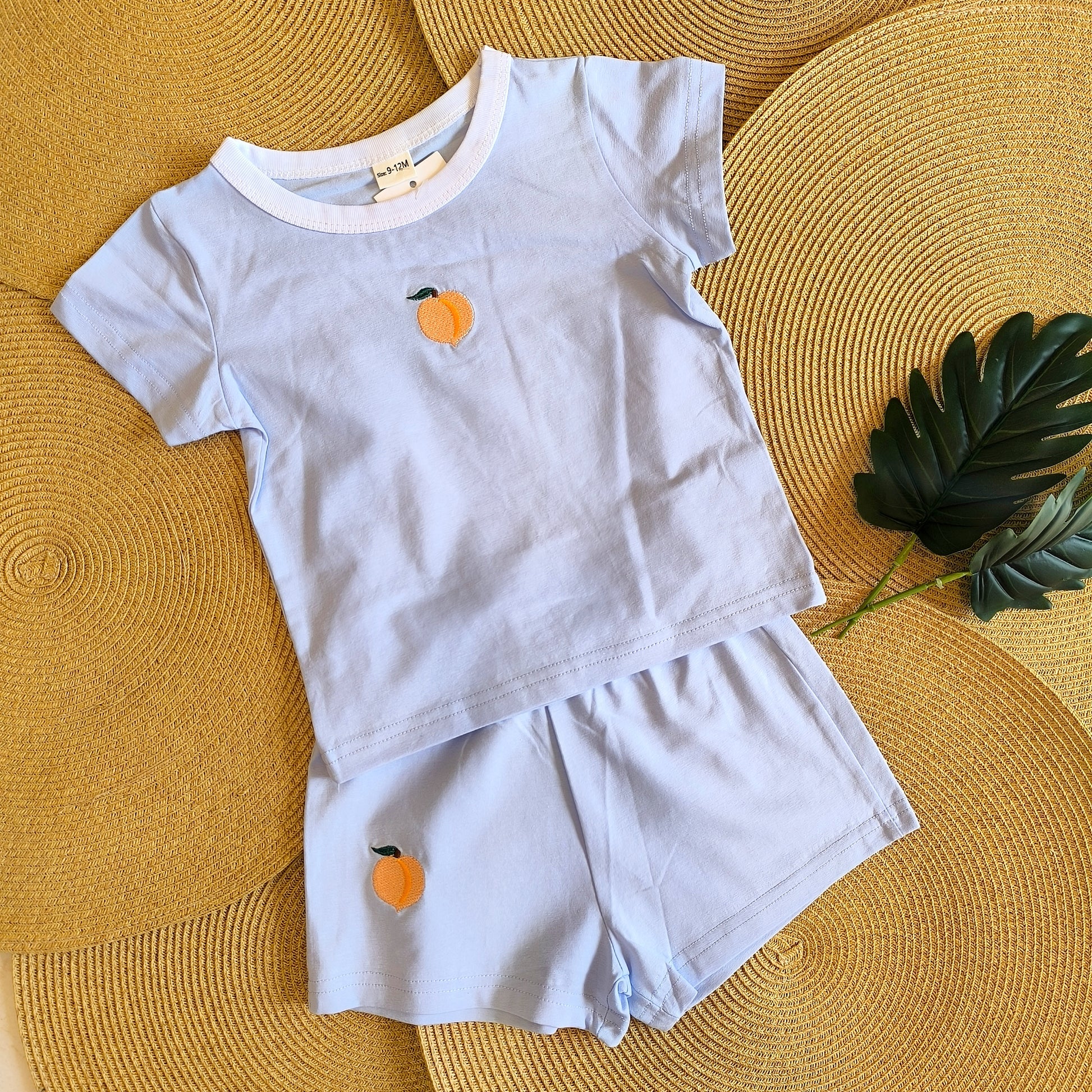 Blue casual set of 3 pieces