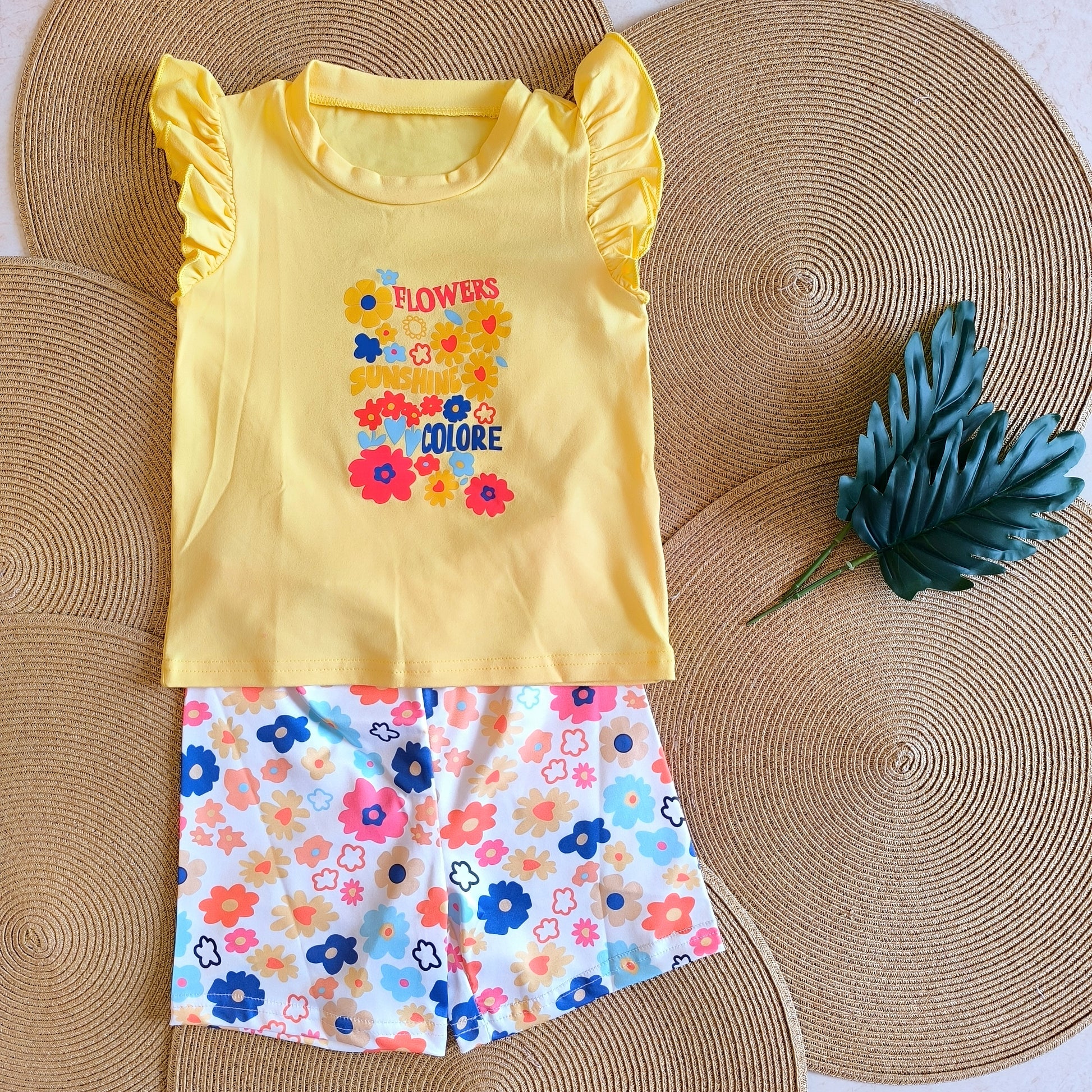 Colorful Floral Set